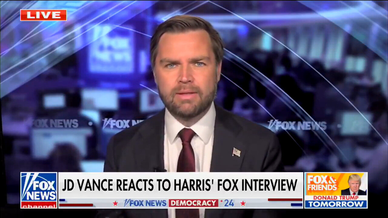 Pathological: JD Vance Goes Straight FIRE Calling Kamala OUT For Pretending She HASN'T Been VP