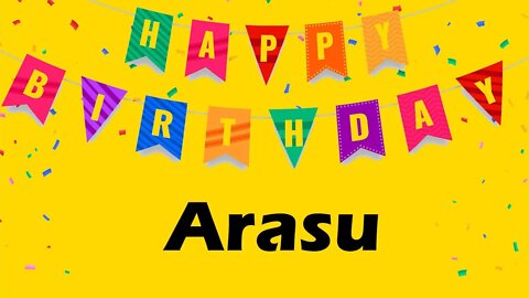 Happy Birthday to Arasu - Birthday Wish From Birthday Bash