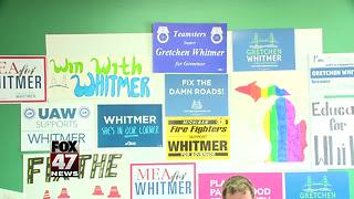 Whitmer defends "fix the damn roads"