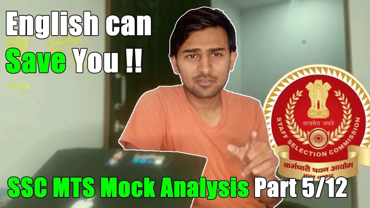 SSC MTS 2022 Mock Analysis Part 5/11 Important Tips! #sscmts2022 #mock #mews