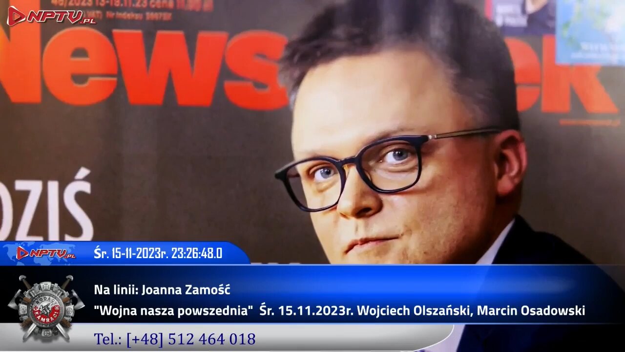 "Wojna nasza powszednia" - Olszański, Osadowski NPTV (15.11.2023)