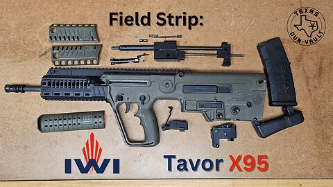 Field Strip: IWI (Israel Weapons Industries) Tavor X95 Bullpup Rifle