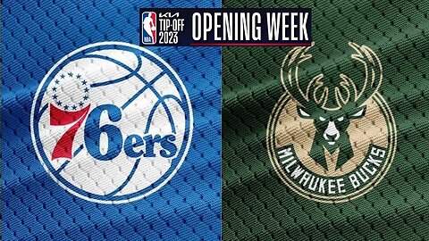 76ers @ Bucks NBA LIVE REACTION & COMMENTARY #nba #76ers #bucks #nbatipoff