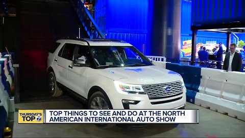 Top things to see and do at the North American International Auto Show