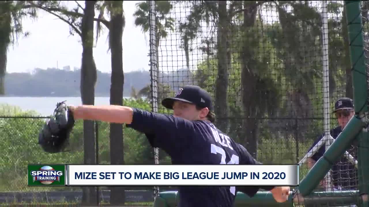 Casey Mize talks one-on-one with Brad Galli about working to make Tigers roster