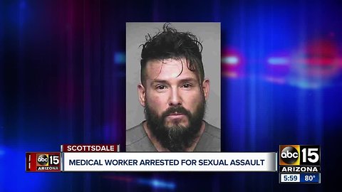 Medical worker arrested for sexual assault