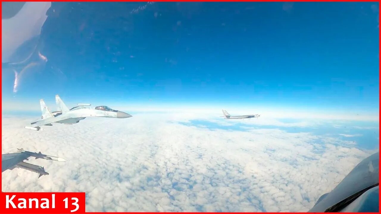 Footage of a Russian military plane entering the US territory was released - "It is dangerous"