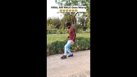 Viral AIR walk Goes Well 😂😂😂😂😂😂😂😂😂