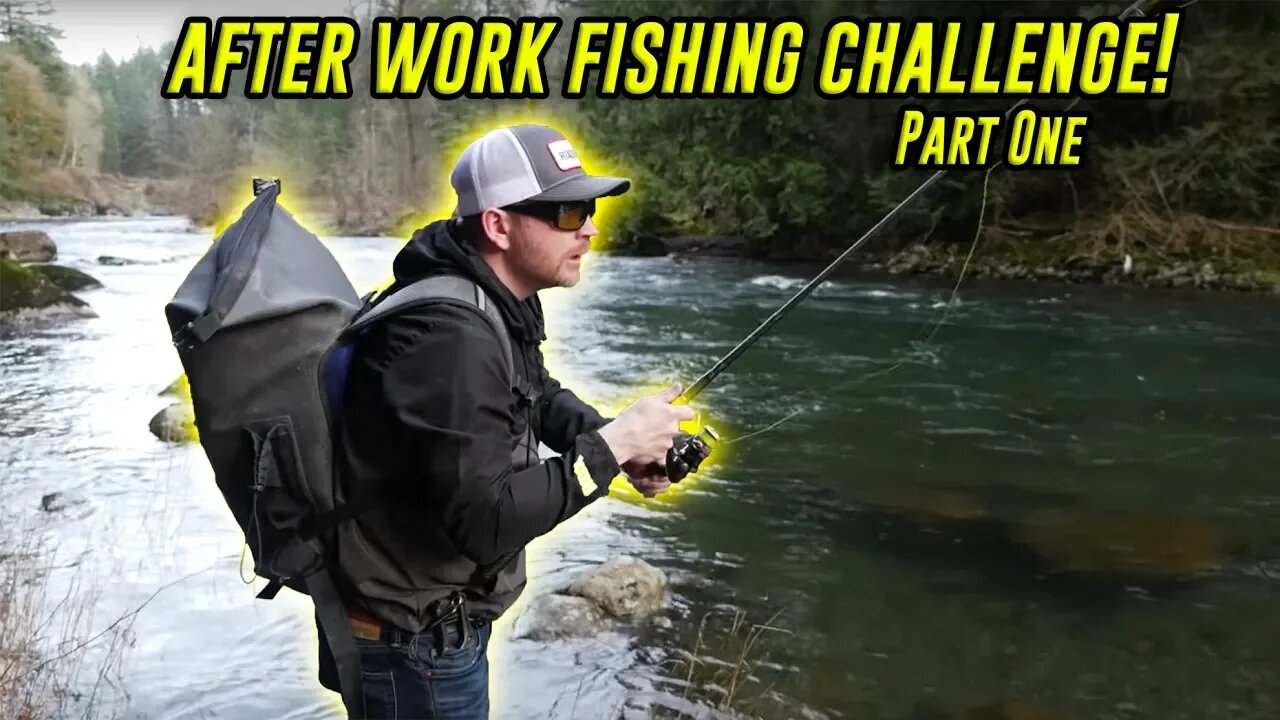 The Afterwork Fishing Challenge - Part One (CAN I CATCH ONE?!)