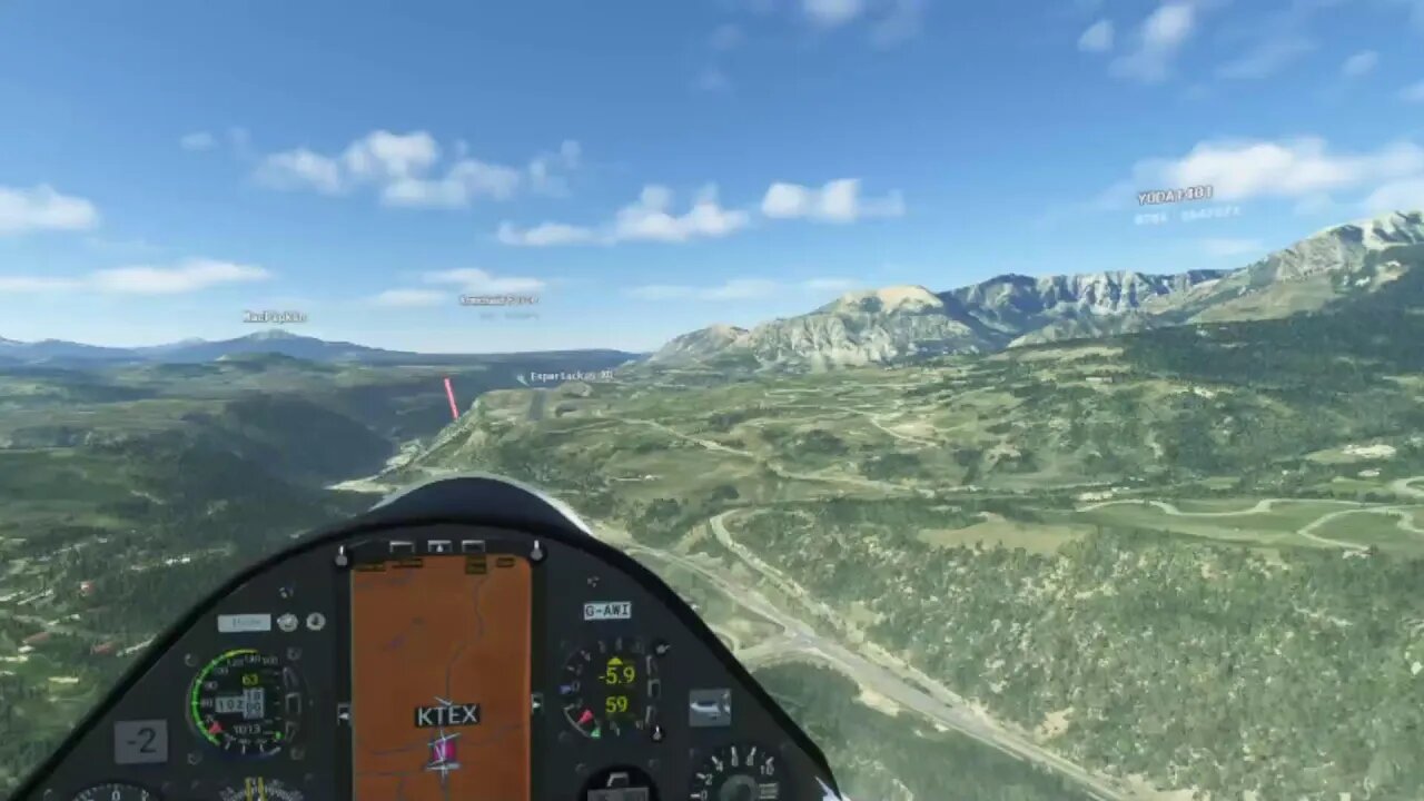 Chat in VR Test Stream and glider flight.