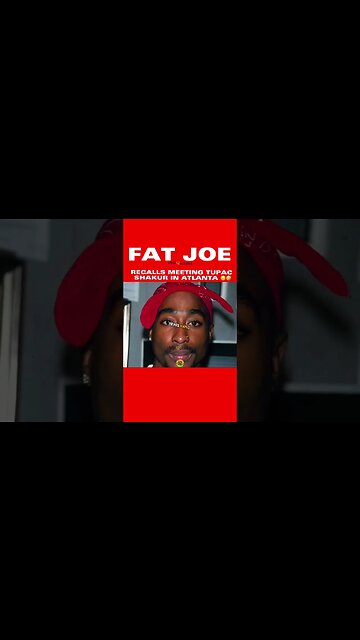 #fatjoe When I met #tupac he had 2 guns wearing a red Bandanna 🫢 #shortsviral @SHOWTIMEBasketball