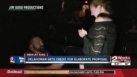 Oklahoman gets credit for elaborate proposal