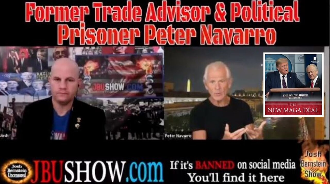 PETER NAVARRO: "I WENT TO JAIL SO YOU DON'T HAVE TO" POWERFUL INTERVIEW WITH FORMER TRUMP ADVISOR