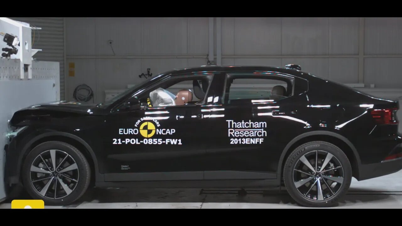 Polestar 2 Crash Test Euro NCAP 2021