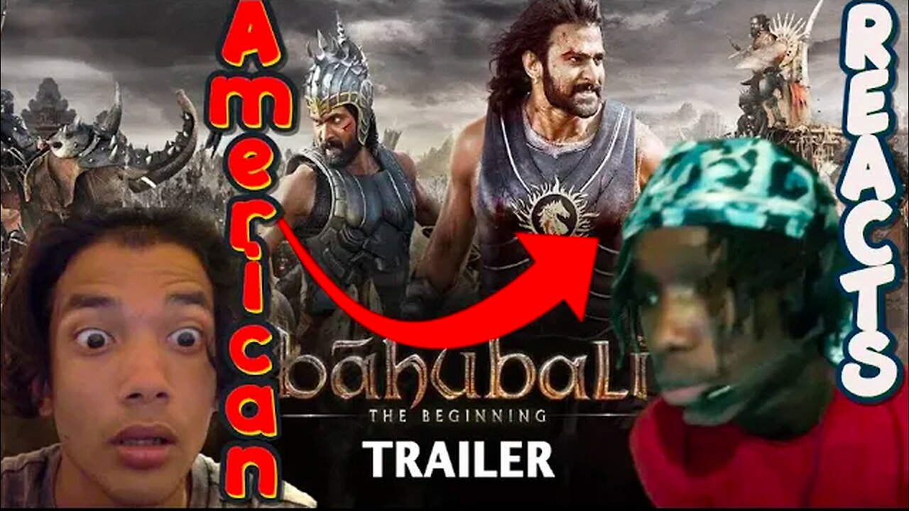 Rapper reacts to BAAHUBALI Trailer *first time*| PRABHAS| Rana Dagubatti| S.S. Rajamouli