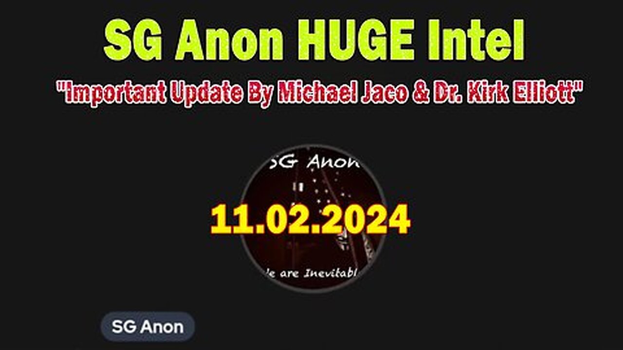 SG Anon & Zachary Larson HUGE Intel 11.02.24