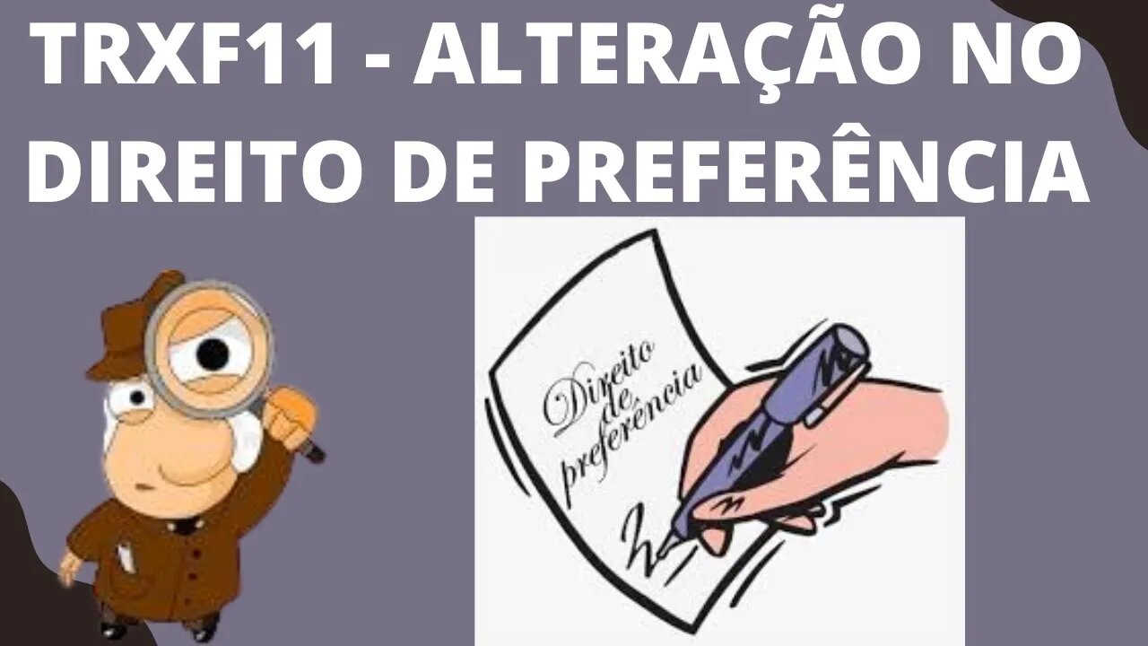 #trxf11 O QUE ACONTECEU ?