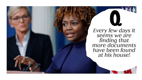 Jean Pierre, The President Takes This Very Seriously