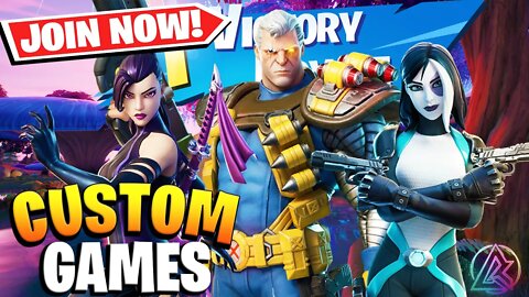 🔴 Fortnite Live Custom Games | Fashion Show - Hide & Seek - Simon Says - Scrims & More!