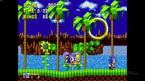 Sonic green hill 1st level 32 sec