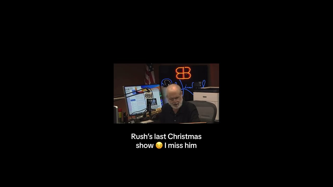Rush Limbaugh’s Final Christmas Message