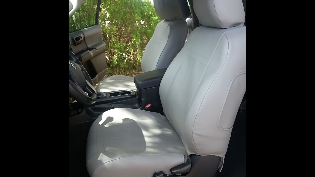 Caltrend Leatherette Seat Covers in 3rd Gen Tacoma