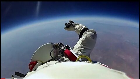 Jumping from Space! Red Bull Challange