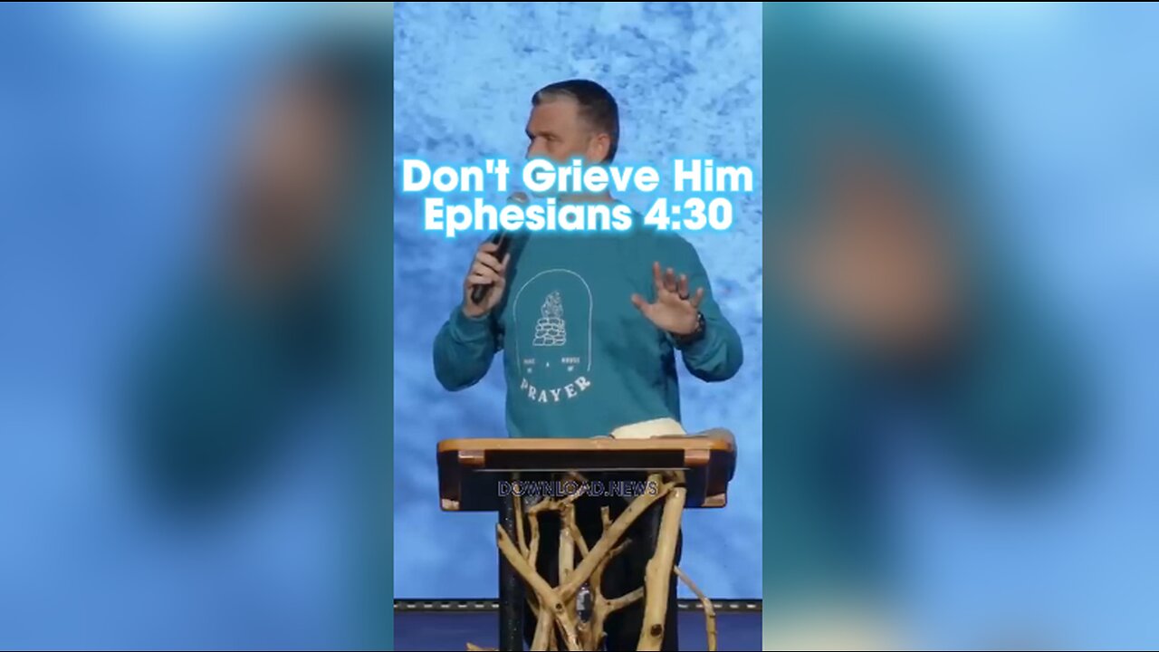 Pastor Greg Locke: Do not grieve the Holy Spirit of God, by whom you were sealed for the day of redemption, Ephesians 4:30 - 11/8/23