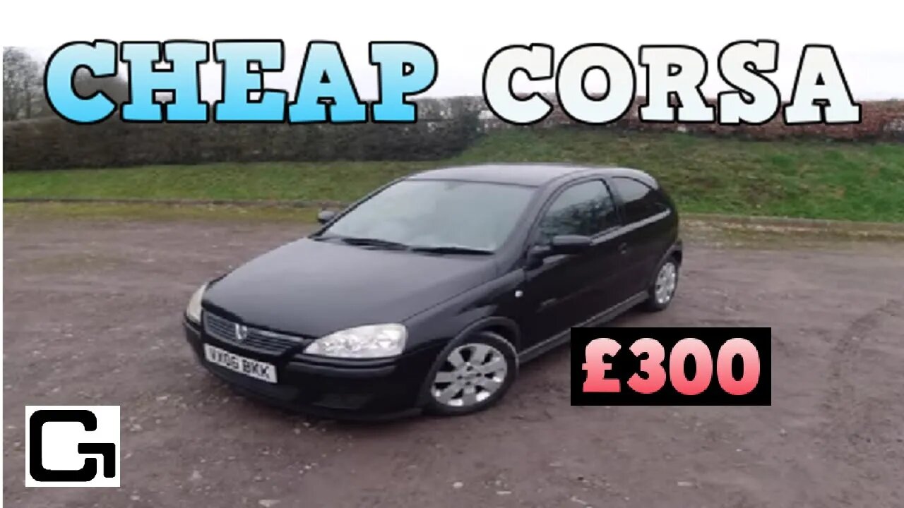 I bought a 2006 Corsa from a PX Yard for just £300 !