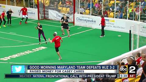 ABC2 defeats Channel 13 in charity soccer game