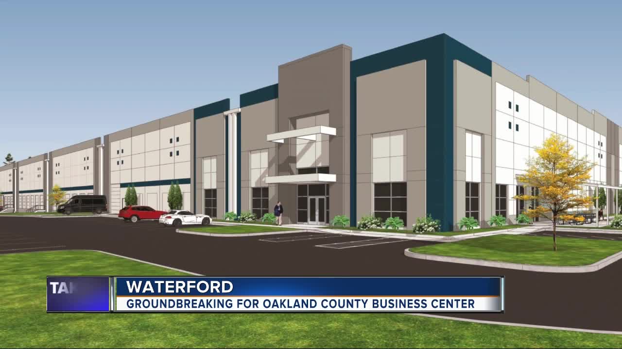 Groundbreaking for Oakland County Business Center