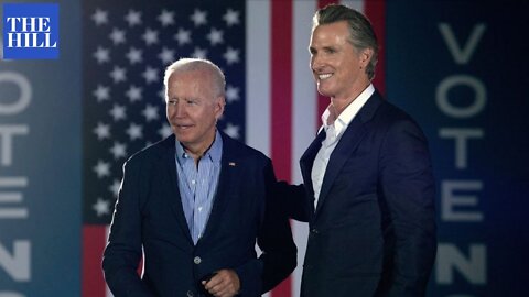 'We Don't Have Much Going On Other Than Russia And Ukraine': Biden Jokes With Newsom