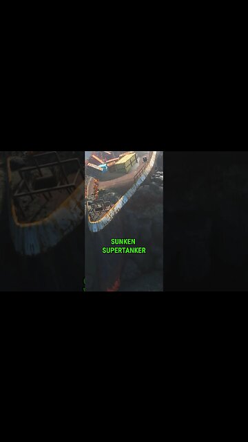 Sunken Supertanker in Fallout 4