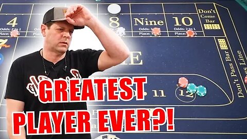 🔥BEST HORN PLAYER🔥 30 Roll Craps Challenge - WIN BIG or BUST #331