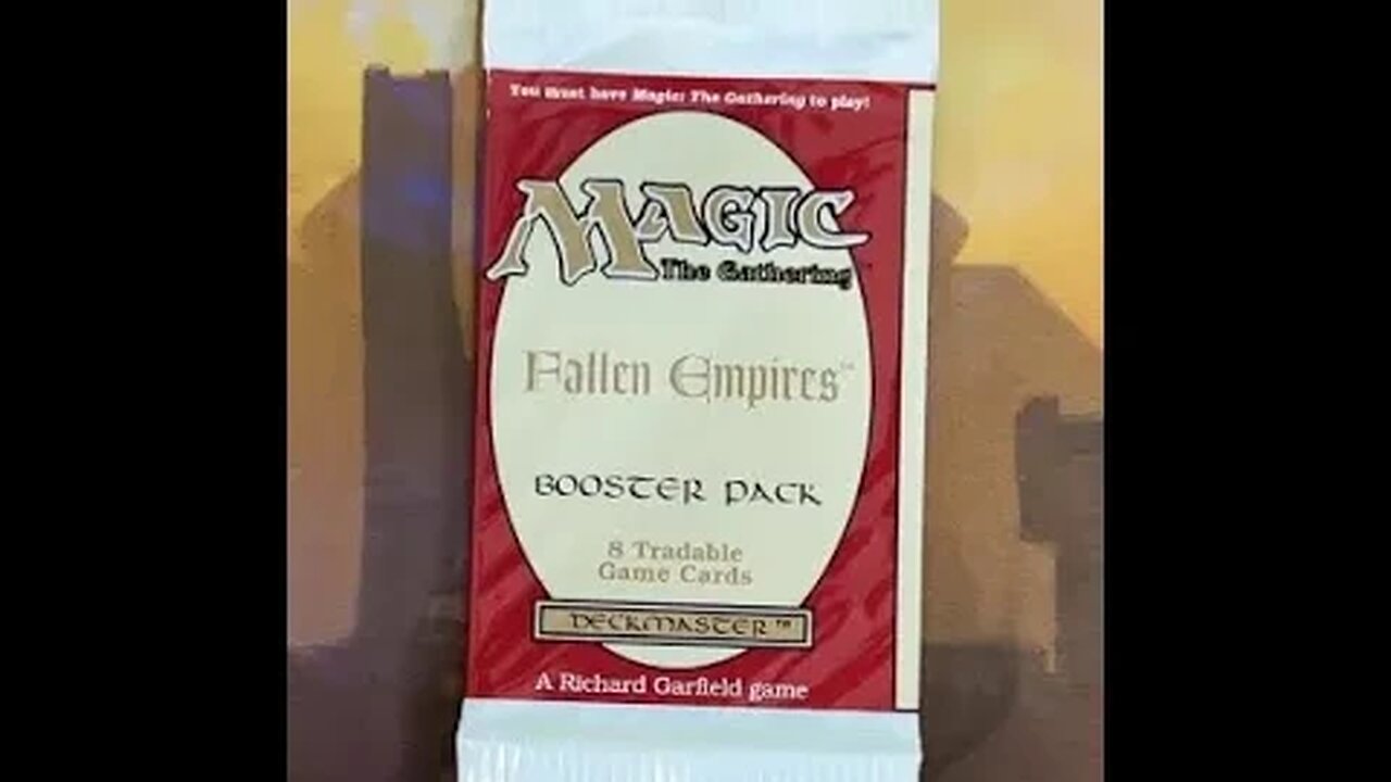 Random single Fallen Empire pack opening