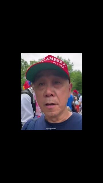 "White people, black people, American people, all people like this guy like like like Donald Trump."