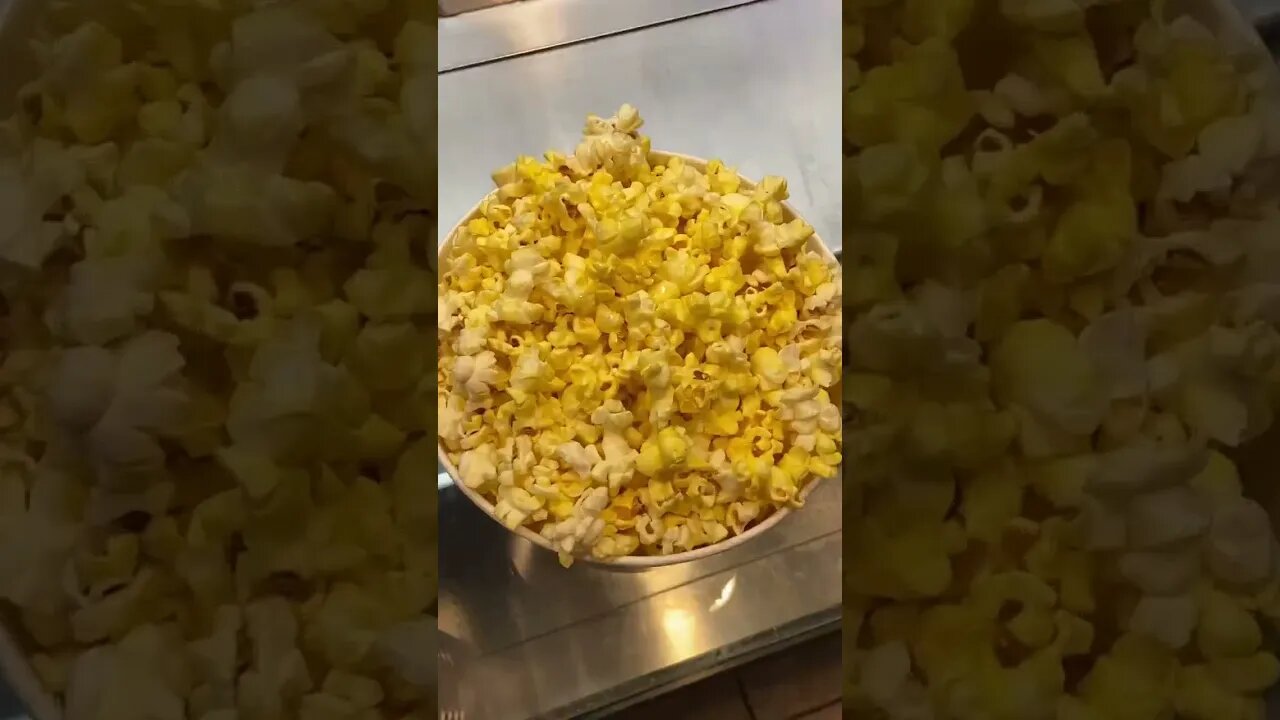 When was the last time y’all had movie popcorn? 🍿