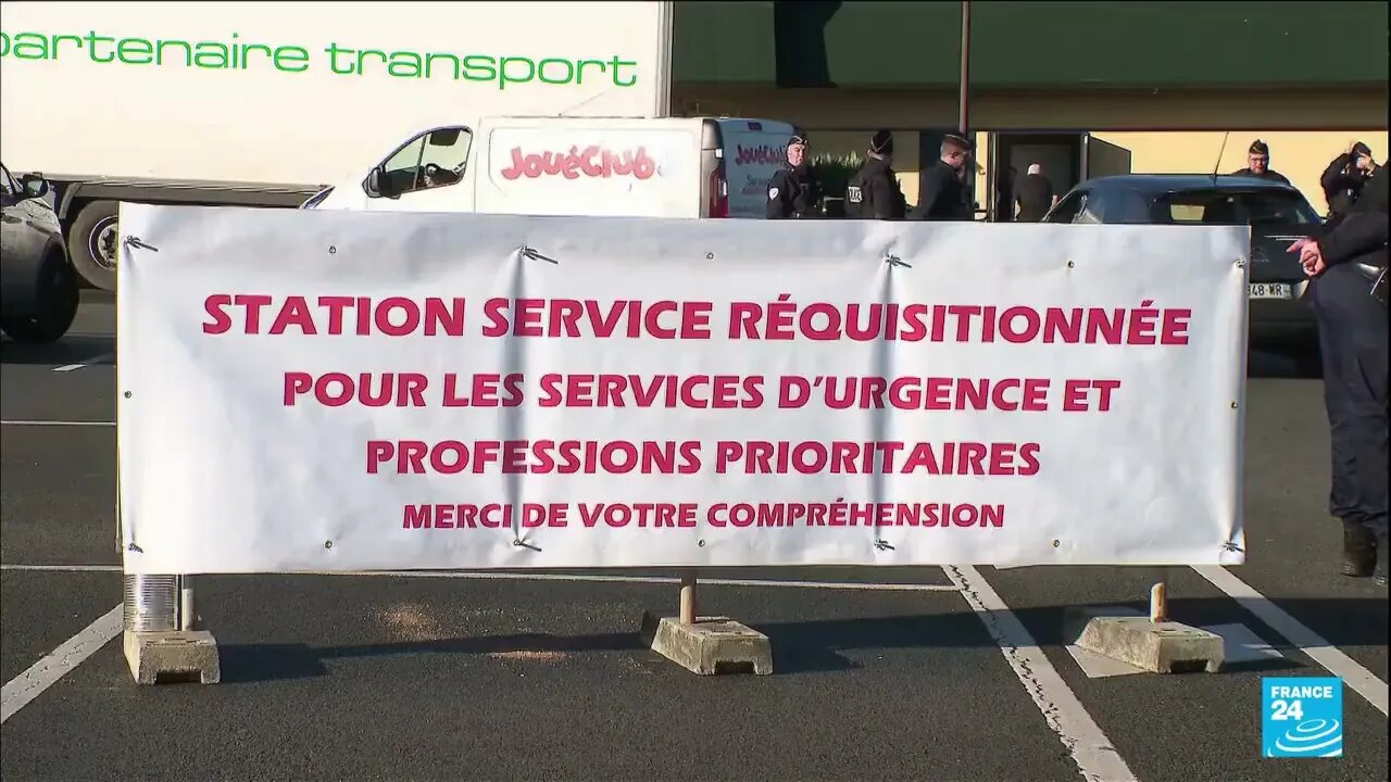 🇫🇷 Police in France are now checking your fuel tank before they allow you access to petrol station.