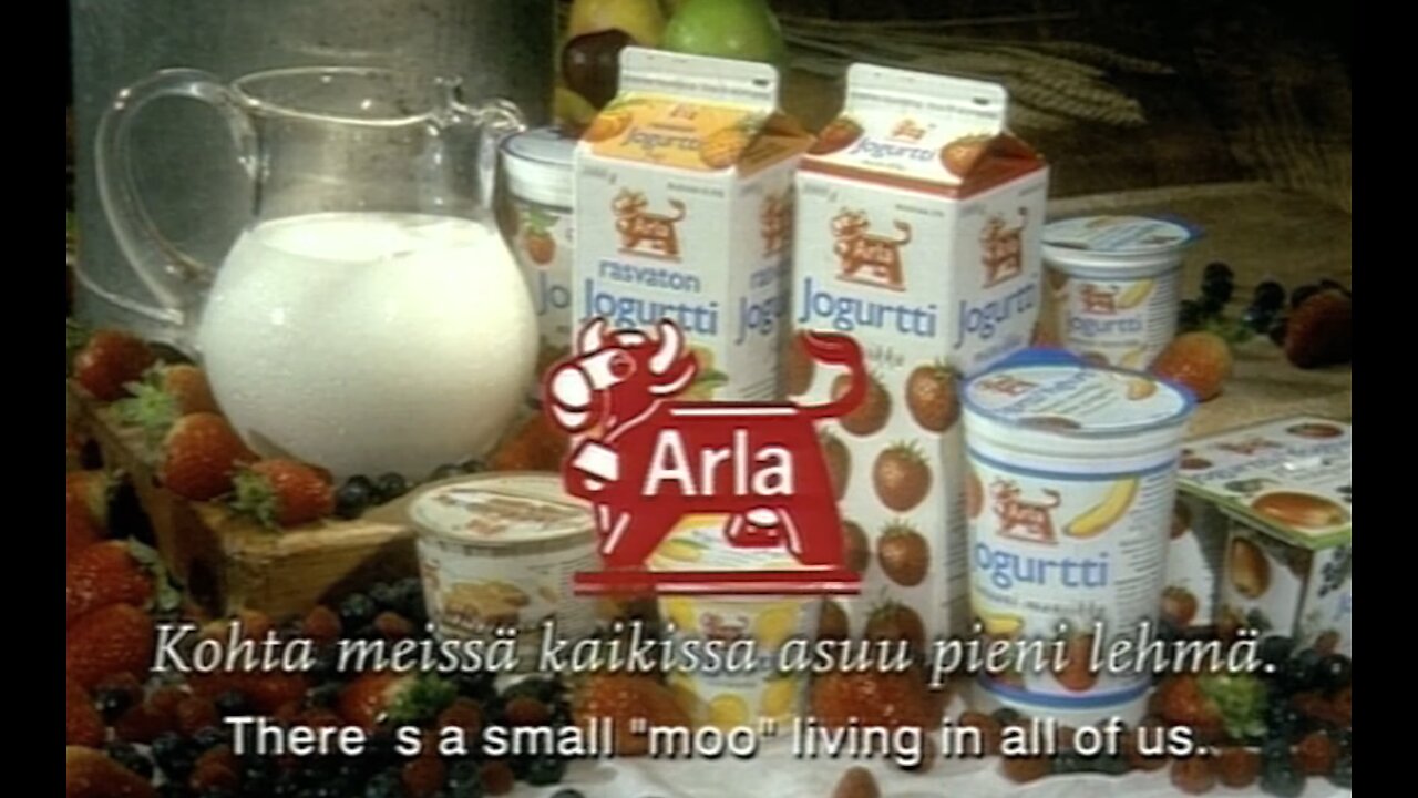 Kohta meissä kaikissa asuu pieni lehmä. There's a small "moo" living in all of us.