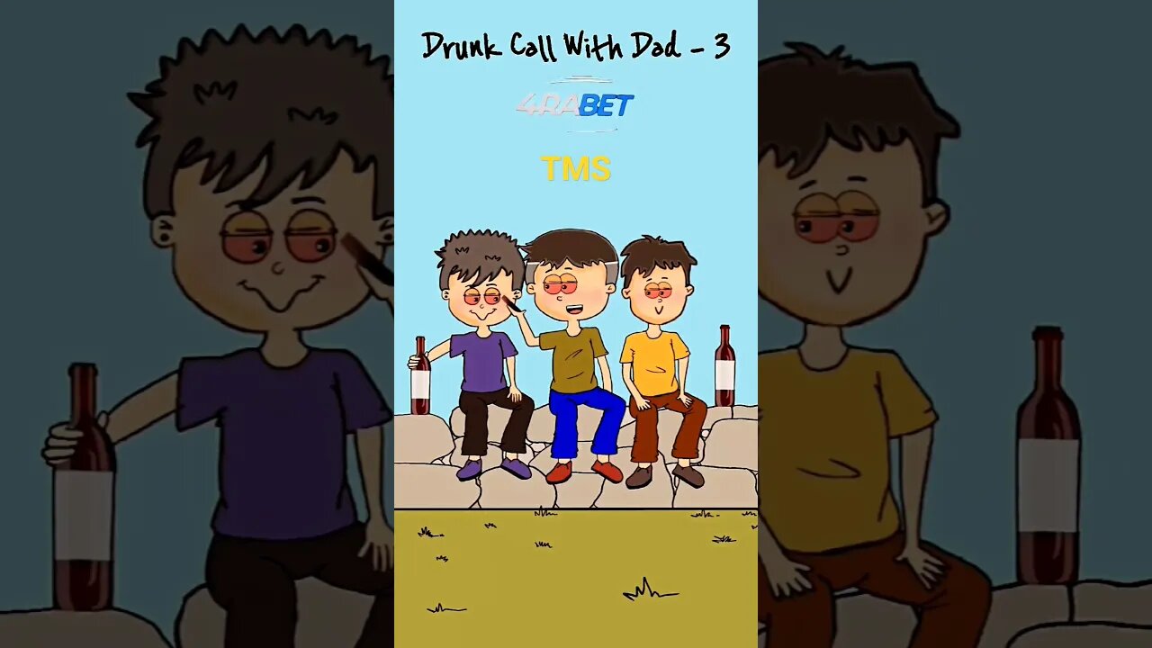 Drunk Call with Dad 👨 🤪 🤣 funny Ab To Tu Gaya beta