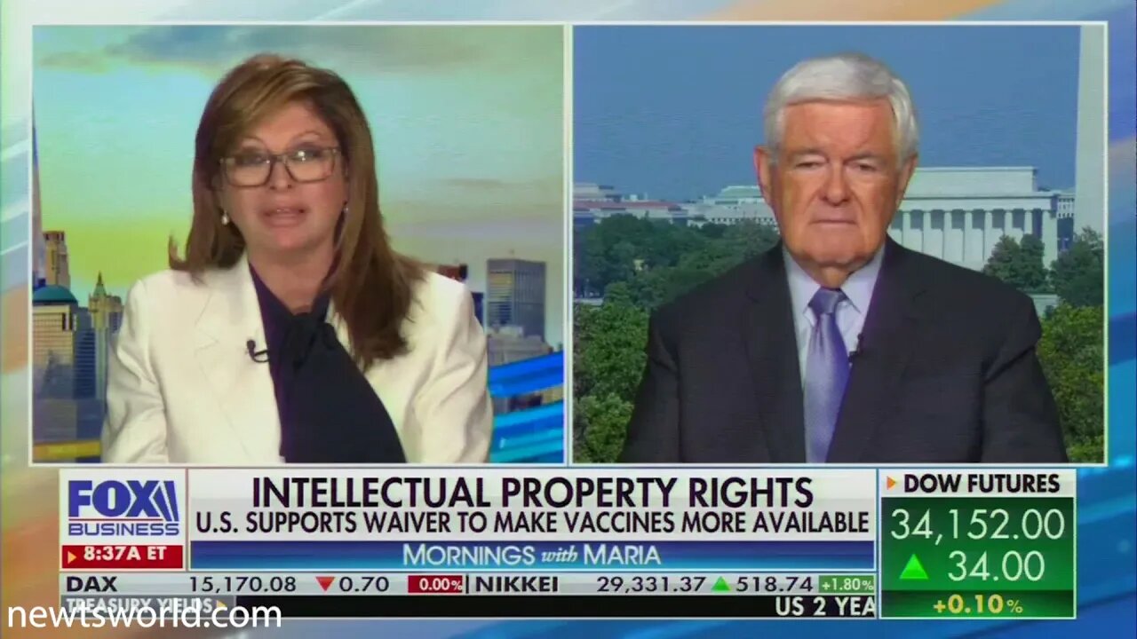 Newt Gingrich on Fox Business Channel's Mornings with Maria | May 6, 2021