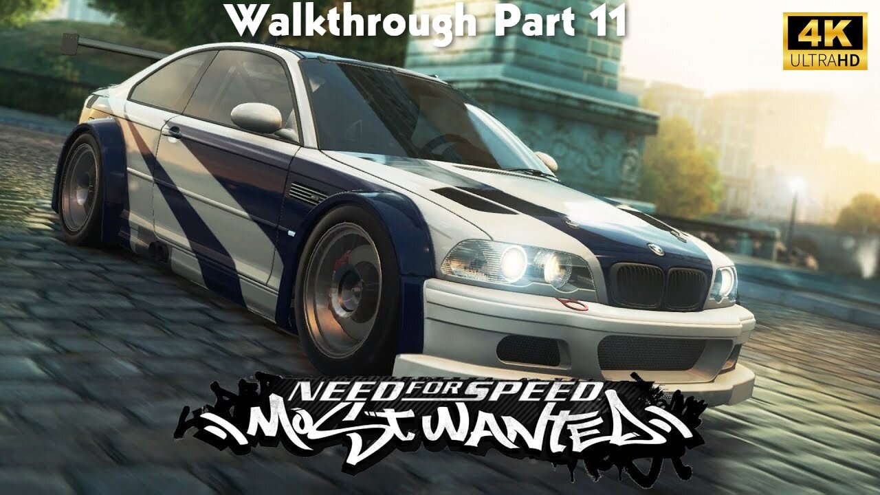 Need For Speed: Most Wanted Walkthrough Gameplay Part 11 (No Commentary Walkthrough) (NFS MW 2005)