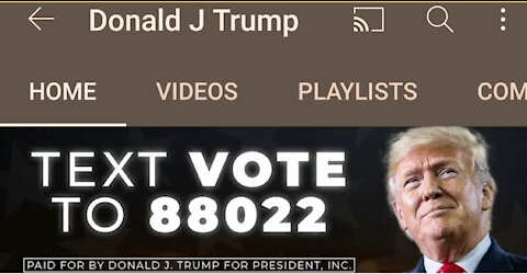 YouTube Disabled Trump's Channel...
