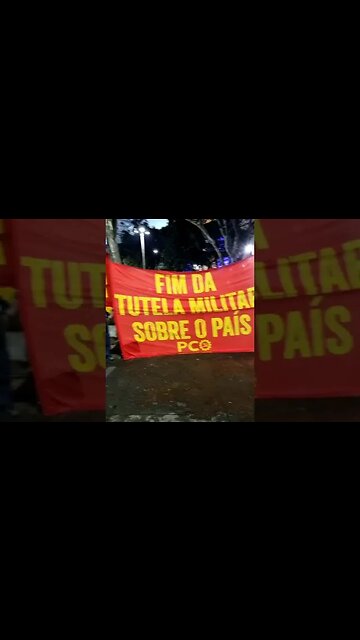 PCO pede o fim da tutela militar sobre o país