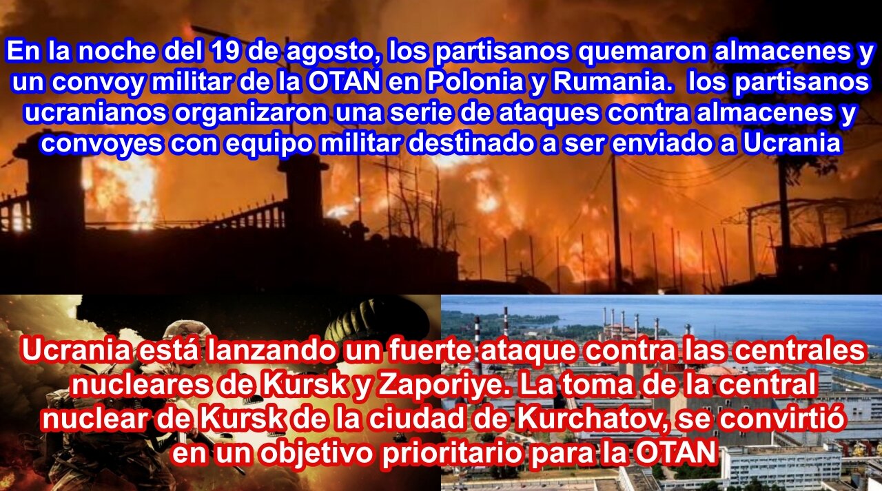 ¿Ha llegado la guerra a suelo OTAN? Arden con mucha frecuencia almacenes con materiales para Ucrania