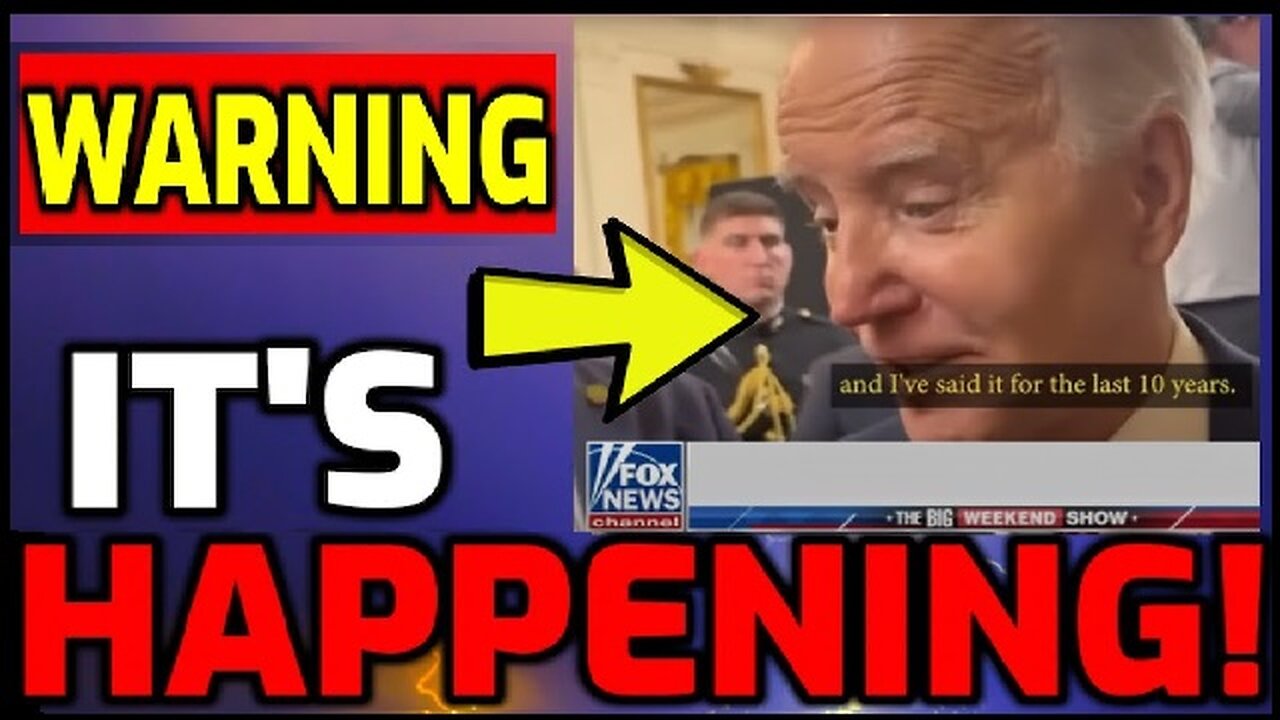 PRESIDENTIAL WARNING ON LIVE TV - CONFIRMED - GET READY!!!