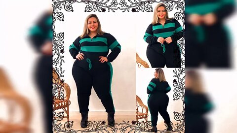 🛍️ CONJUNTO FEMININO PLUS SIZE MALHA CREPE VÁRIAS CORES