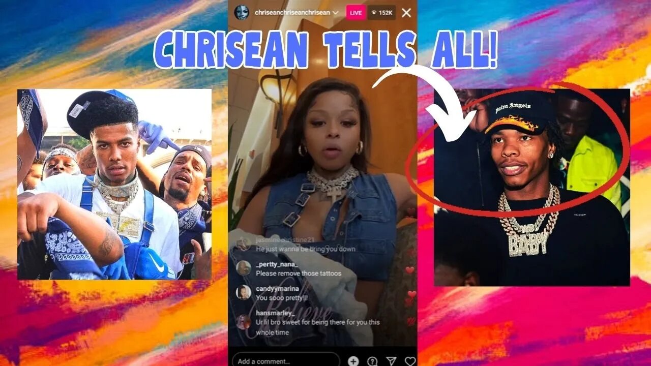 Chriseanrock EXPOSES Blueface for being JEALOUS of Lil Baby‼️😮