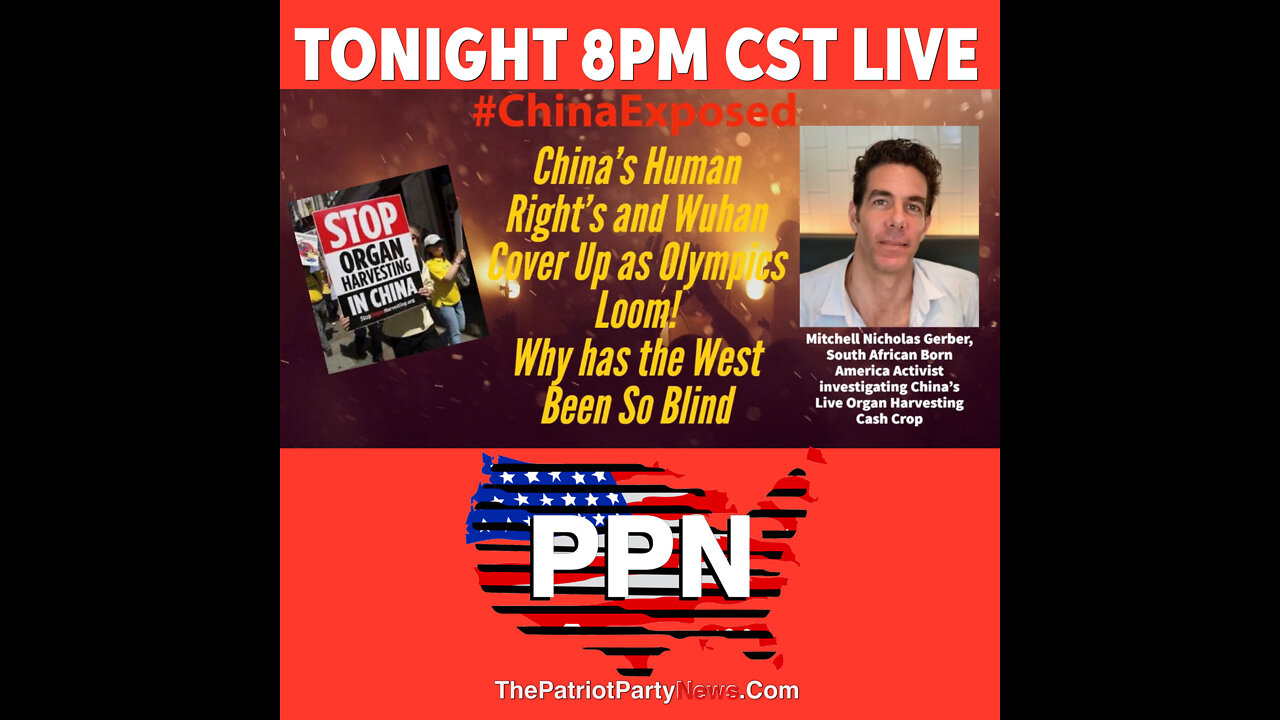 Special Guest Mitchell Gerber 04-26-22-ppn-at-8pm-cst-9pm-est