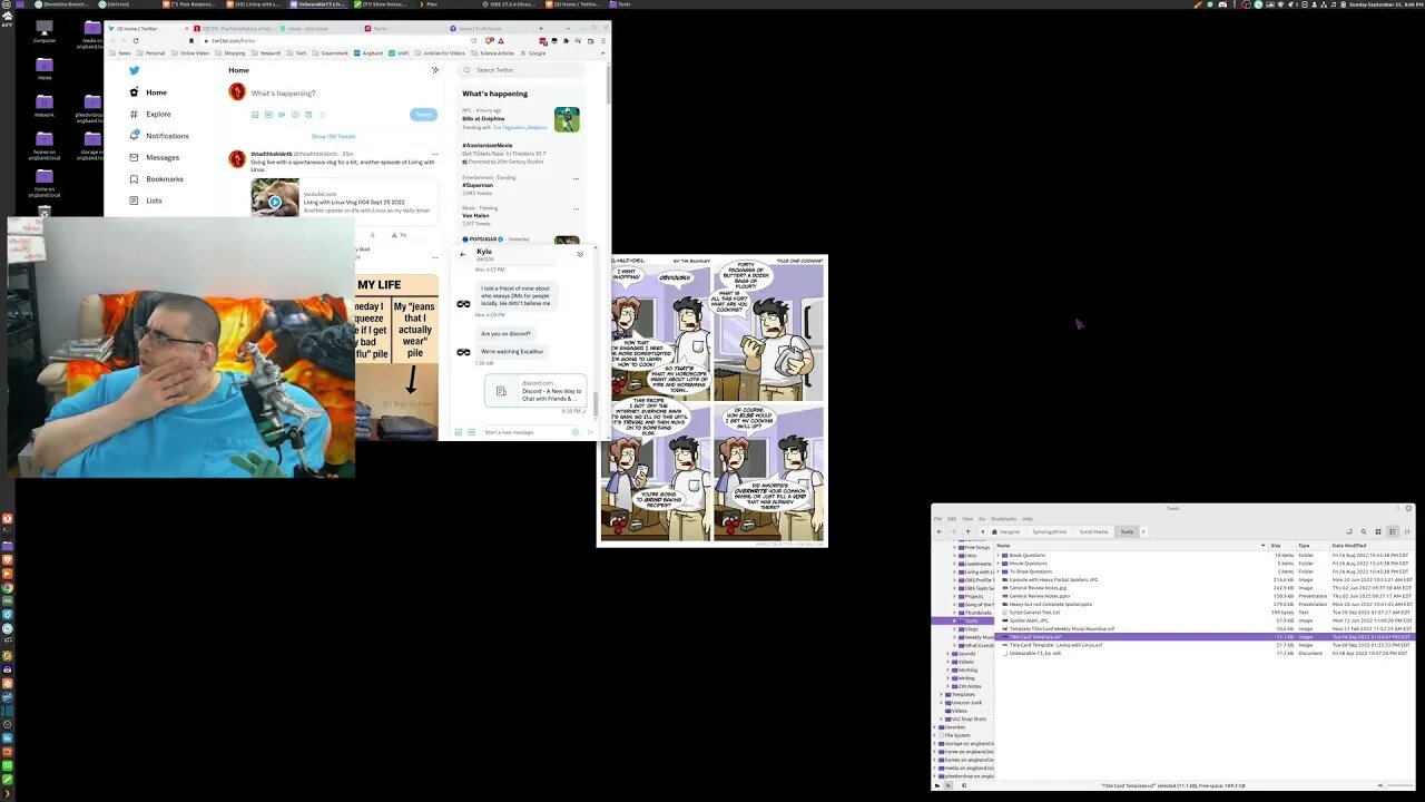 Living with Linux Vlog 004 Sept 25 2022